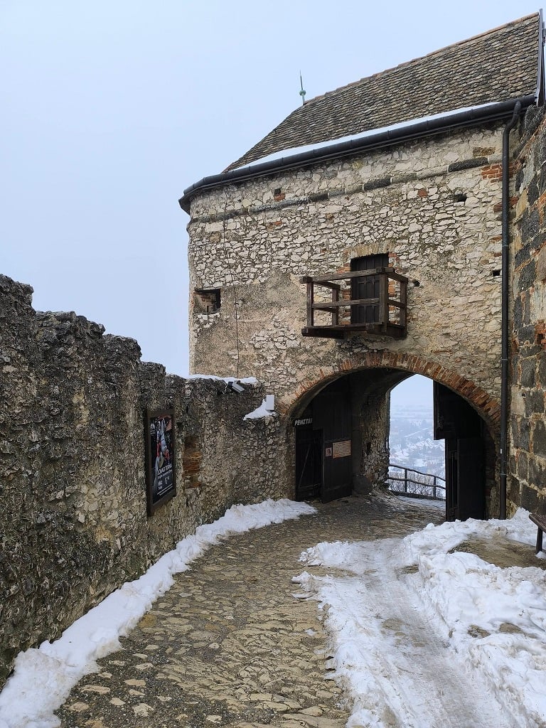 A behavazott Sümegi Vár