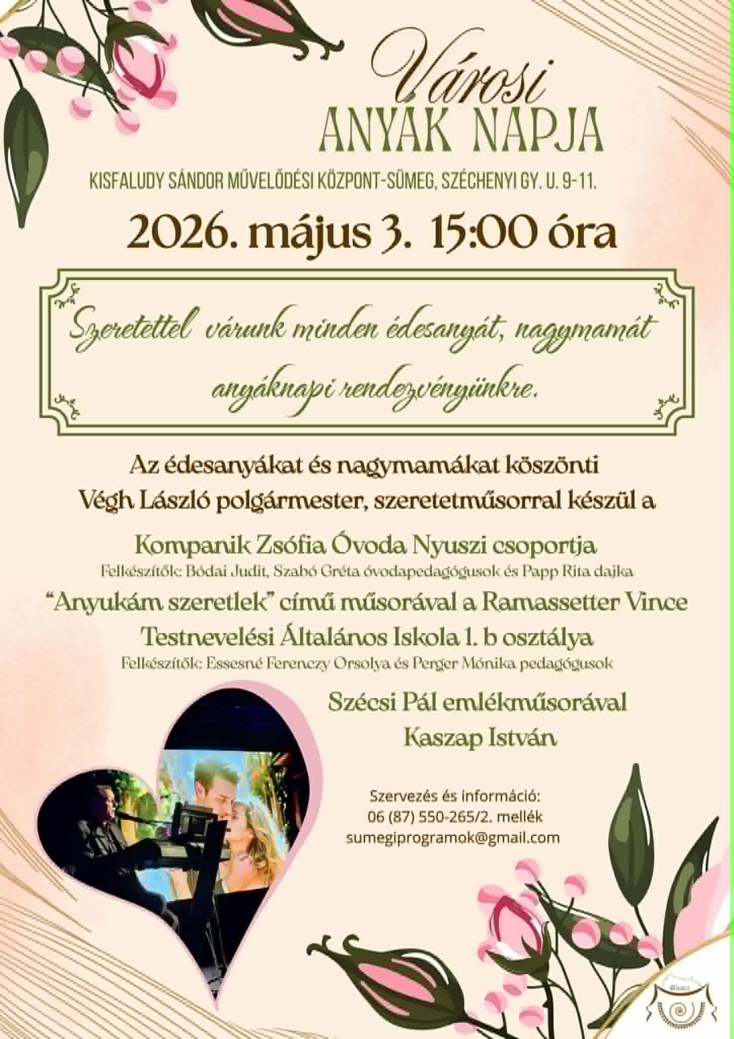 Anyák Napja Program Sümegen