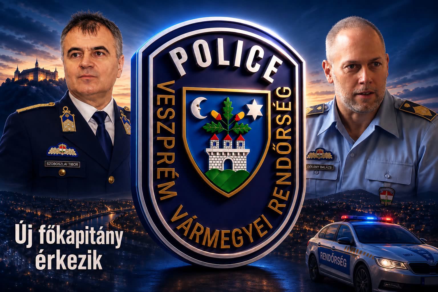 Új főkapitány érkezik Veszprém Megyébe?