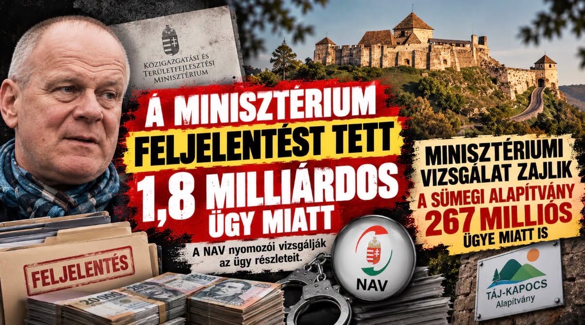 Feljelentés Navracsics volt miniszter támogatási ügyeiben